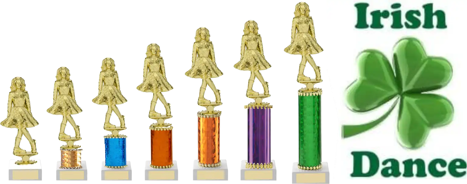 Specific Irish Dancing Trophies 1st to 7th Place from £2.52 excVAT